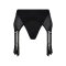 DREAM TOYS BOLD Vail Strap-On Garter Thong mit Dildo Schwarz