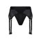 DREAM TOYS BOLD Vail Strap-On Garter Thong mit Dildo Schwarz