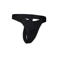 DREAM TOYS BOLD Ivy Strap-On Thong mit Dildo Schwarz