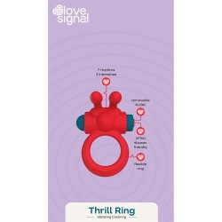 DREAM TOYS Love Signal Thrill Ring Rot