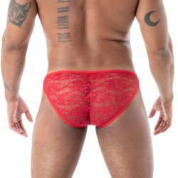 TOF Fluid Lace Mini Brief Rot