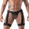 TOF Fluid Lace Jock Chaps Schwarz