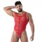 TOF Fluid Lace Open Bodythong Rot
