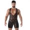 TOF Fluid Lace Pocket Open Wrestling Body Schwarz