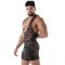 TOF Fluid Lace Pocket Open Wrestling Body Schwarz