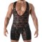 TOF Fluid Lace Pocket Open Wrestling Body Schwarz