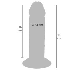 TOY JOY Get Real Extra Thick Dong aus TPE 18 cm Light Skin