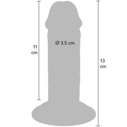 TOY JOY Get Real Extra Thick Dong aus TPE 13 cm Light Skin