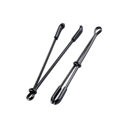 GUILTY PLEASURE ACCENTS Sensual Sway Clamps Schwarz/Gold