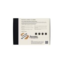 GUILTY PLEASURE ACCENTS Sensual Sway Clamps Schwarz/Gold