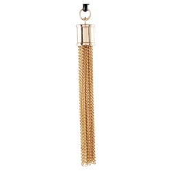GUILTY PLEASURE ACCENTS Draped Desire Clamps Schwarz/Gold