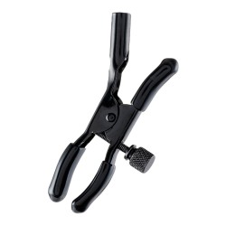 GUILTY PLEASURE ACCENTS Draped Desire Clamps Schwarz/Gold