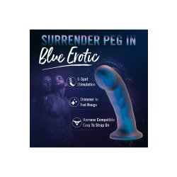 BLUSH TEMPTASIA Rebellion Peg Blue Erotic