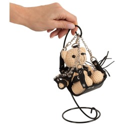 BAD KITTY SM-Teddy mit Mini-Liebesschaukel