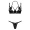 OBSESSIVE Keira Lise Dessous-Set 2-teilig Schwarz