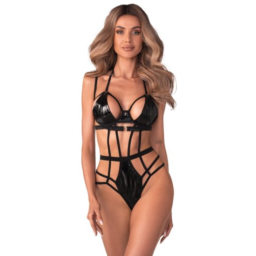 OBSESSIVE Keira Lise Bodysuit Schwarz