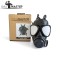 GASMASTER Army Gas Mask mit schwarzen Linsen One Size Schwarz