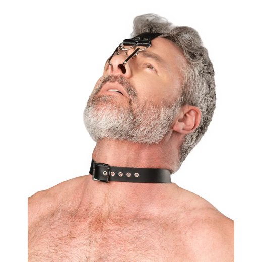 RIMBA Bondage Play Kopfharness mit Nasenhaken