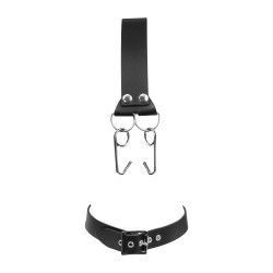 RIMBA Bondage Play Kopfharness mit Nasenhaken