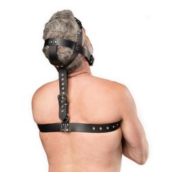 RIMBA Bondage Play Leather Fixation Harness
