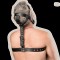 RIMBA Bondage Play Leather Fixation Harness