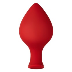 FORTO F-60 Spade Anal-Plug aus Silikon Medium Rot