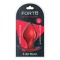 FORTO F-60 Spade Anal-Plug aus Silikon Medium Rot