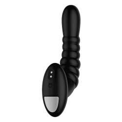 FORTO Ribbed Pro Prostata-Stimulator mit Vibration aus...