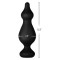 FORTO F-30 Pointer Anal-Plug aus Silikon Large Schwarz