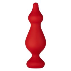 FORTO F-30 Pointer Anal-Plug aus Silikon Large Rot