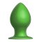 FORTO F-98R Rattler Cone Anal-Plug aus Silikon Small Grün