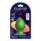 FORTO F-98R Rattler Cone Anal-Plug aus Silikon Small Grün