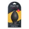 FORTO F-98 Cone Anal-Plug aus Silikon Medium Schwarz