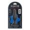 FORTO F-11 Lungo Anal-Plug aus Silikon Small Schwarz