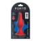 FORTO F-11 Lungo Anal-Plug aus Silikon Small Rot