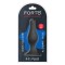 FORTO F-11 Lungo Anal-Plug aus Silikon Medium Schwarz