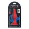 FORTO F-11 Lungo Anal-Plug aus Silikon Medium Rot