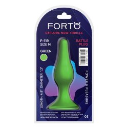 FORTO F-11R Rattler Lungo Anal-Plug aus Silikon Medium...