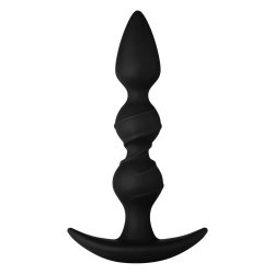 FORTO F-42R Rattler Spiral Beads Anal-Plug aus Silikon...