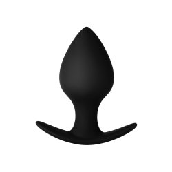 FORTO F-60 Spade Anal-Plug aus Silikon Small Schwarz