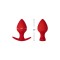 FORTO F-60 Spade Anal-Plug aus Silikon Small Rot
