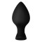 FORTO F-60 Spade Anal-Plug aus Silikon Small Schwarz