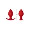 FORTO F-60 Spade Anal-Plug aus Silikon Small Rot