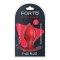 FORTO F-60 Spade Anal-Plug aus Silikon Small Rot