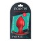 FORTO F-63 Rattler Spade Anal-Plug aus Silikon Small Rot