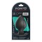 FORTO F-63 Rattler Spade Anal-Plug aus Silikon Large Schwarz