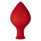 FORTO F-63 Rattler Spade Anal-Plug aus Silikon Large Rot