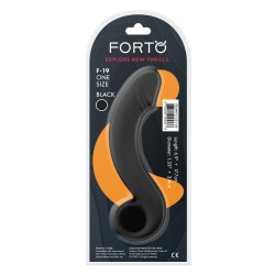 FORTO F-19 Anal-Plug aus Silikon Schwarz