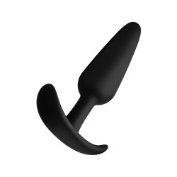 FORTO F-31 Anal-Plug aus Silikon Large Schwarz