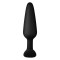 FORTO F-31 Anal-Plug aus Silikon Large Schwarz